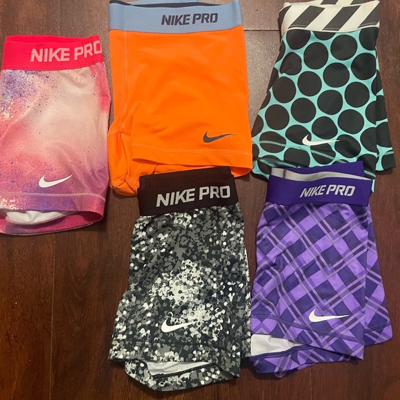 Nike Pro Compression Shorts Lot - Picture 1 of 1